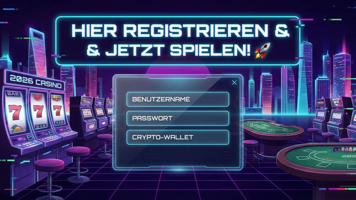 Registrierung mit Bonus